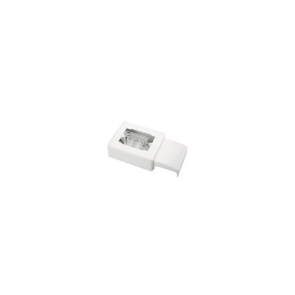 Elettrocanali EC20011 Caja de pared 83,5-70x20 blanco 3 módulos